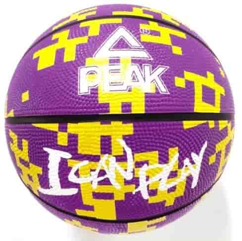 Peak Basket Ball I Can Play Size 6 'Purple/Yellow'