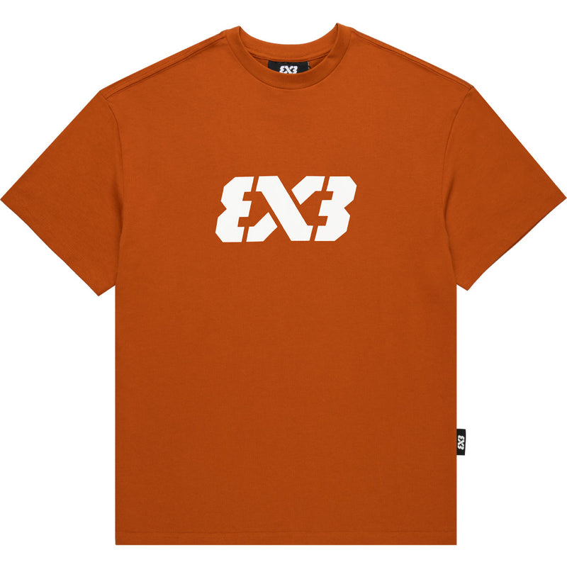 3X3 Logo T-Shirt 'Umber'