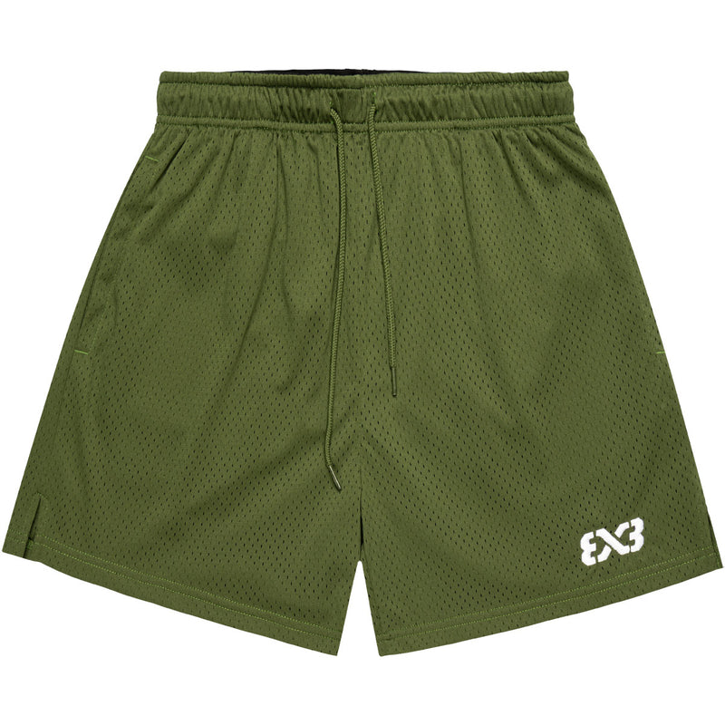 3X3 Wide Mesh Shorts 'Forrest Green'