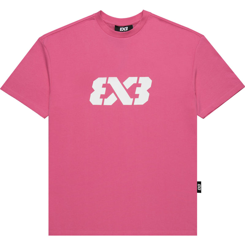 3X3 Women Logo T-Shirt 'Pink'