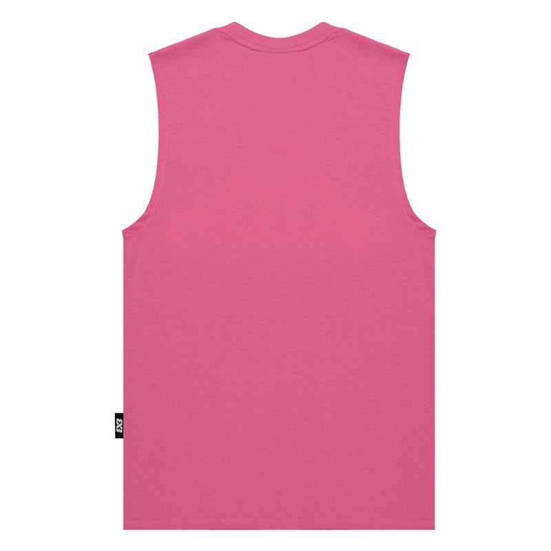 3X3 Women Sleeveless Tank Top 'Pink'