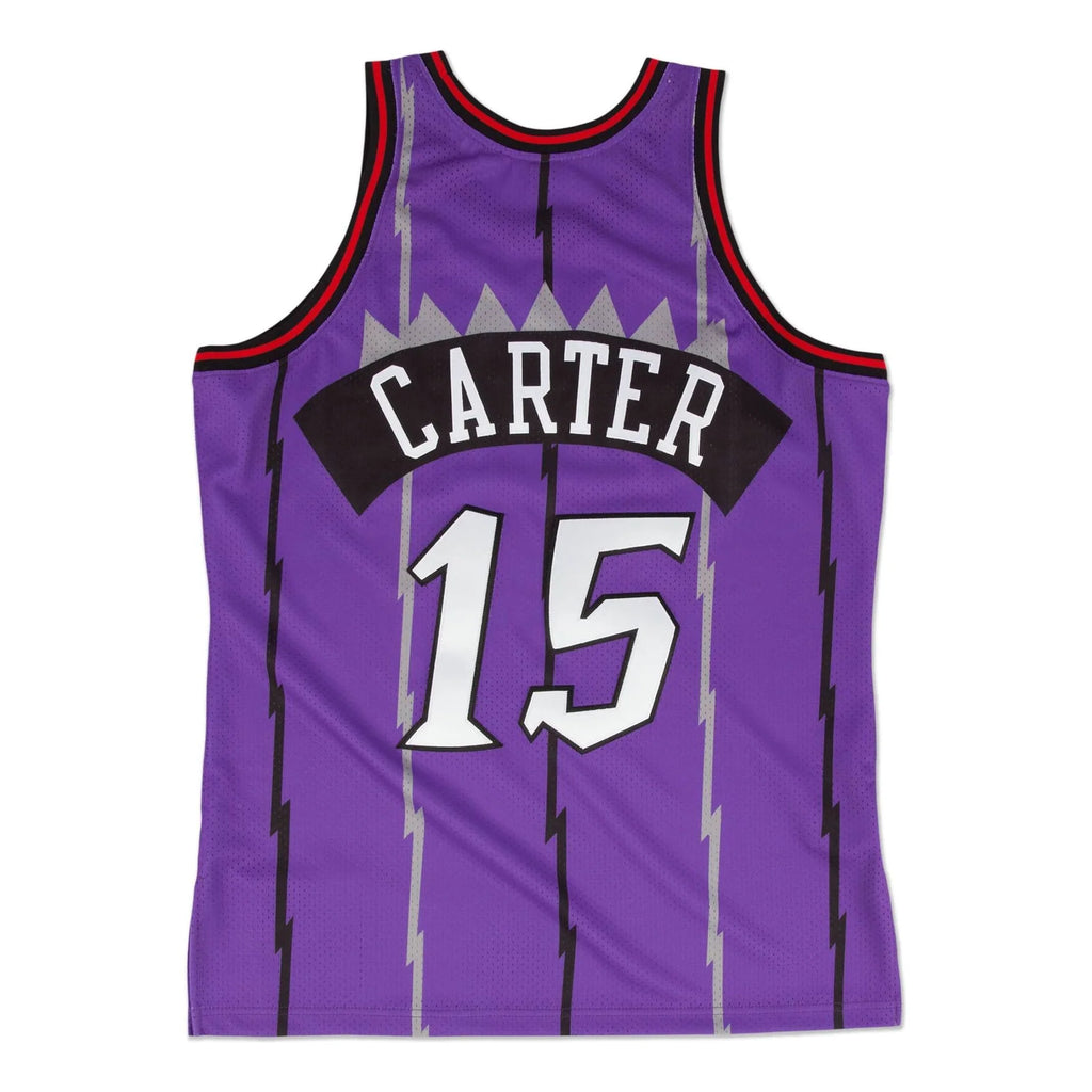 Mitchell & Nessx NBA Toronto Raptors 1998-99 Road Jerseys Vince Carter 15 'Purple'