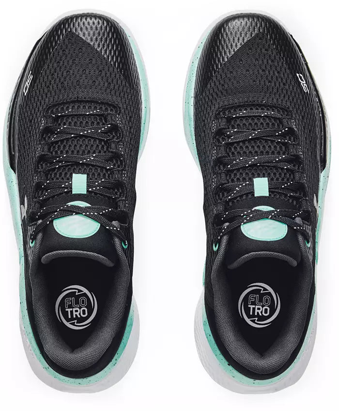 Under Armour Curry 2 Low Flotro  'Black/Turquoise/Grey'