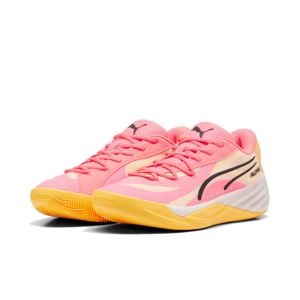 PUMA All-Pro Nitro "Fireglow" Basketball Shoes 'Sunset Glow/Sun Stream/Black'