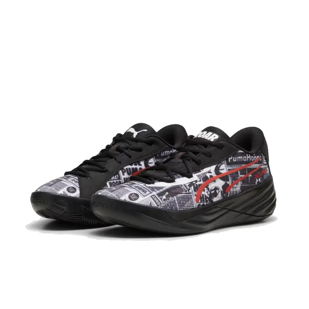 Puma All-Pro Media Day 'Black/White/Red' – Bouncewear