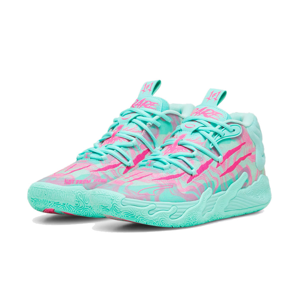 PUMA MB.03 Miami Basketball Shoes Electric Peppermint Ravish Bouncewear