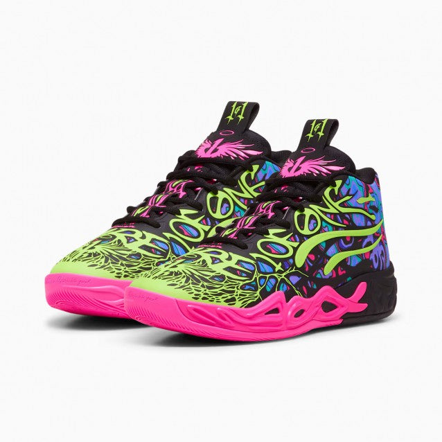 Puma LaMelo Ball MB.04 - Heem 'Black/Pink/Lime'