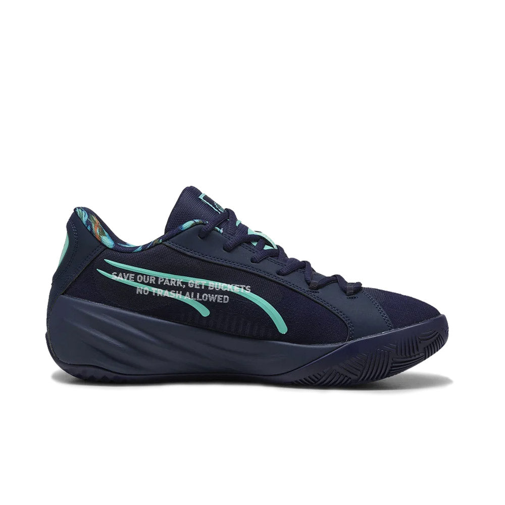 Puma All-Pro Nitro "Venice Basketball League" Basketball Shoes 'Navy/Maple syrup'