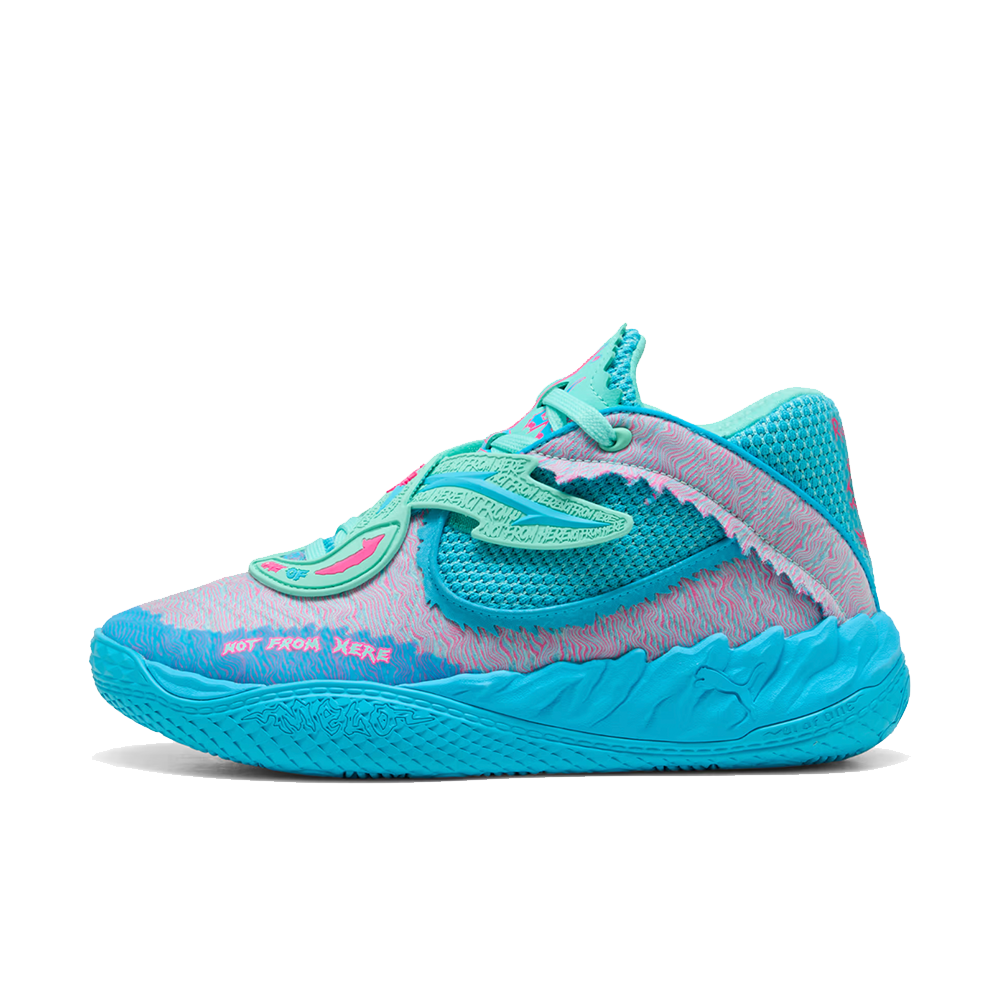 Puma MB.05 Rick & Morty Basketball Shoes 'Rickie Orange-Electric Peppermint'