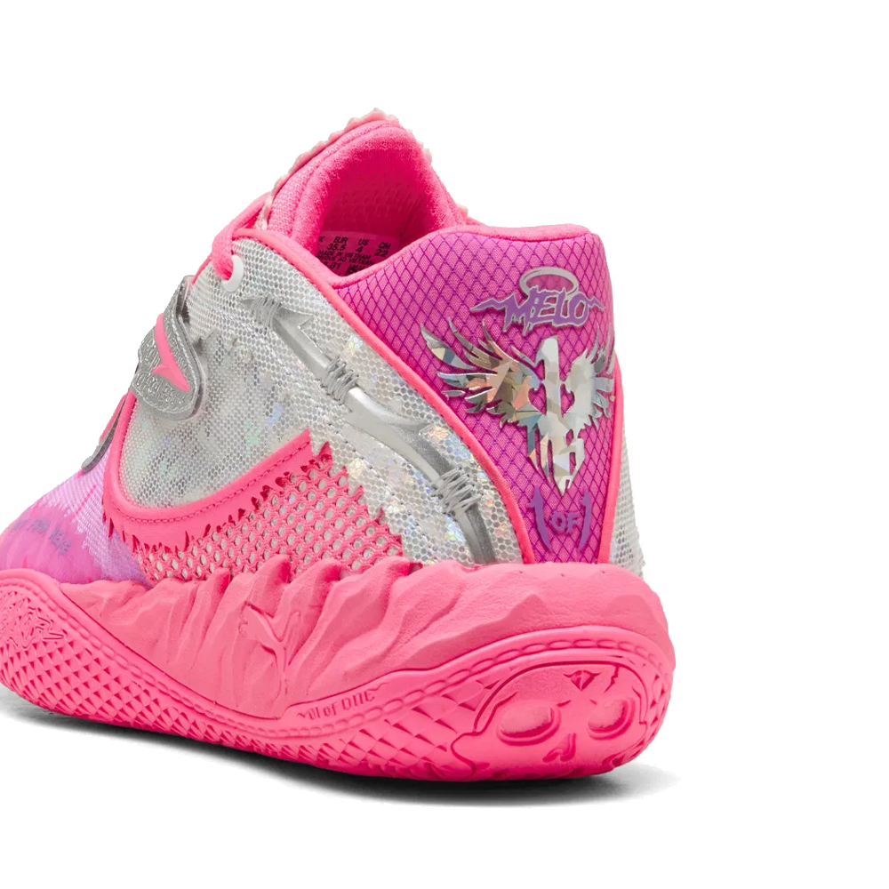 Puma JR World Tour Kids Basketball shoes 'Hot Pink' – Bouncewear