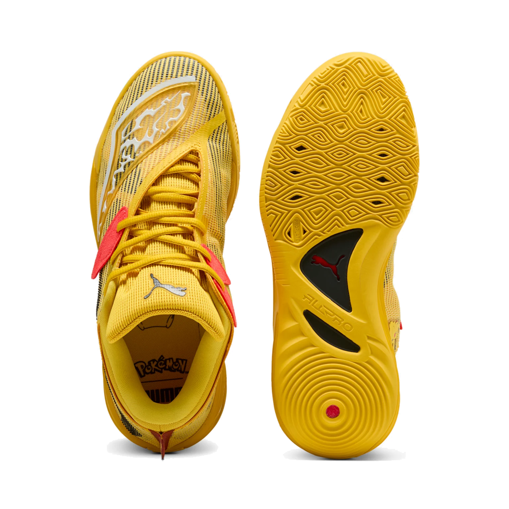 Puma All-Pro Nitro 2 Pokémon Pikachu Basketball Shoes 'Sun Ray Yellow / Red Glamour'