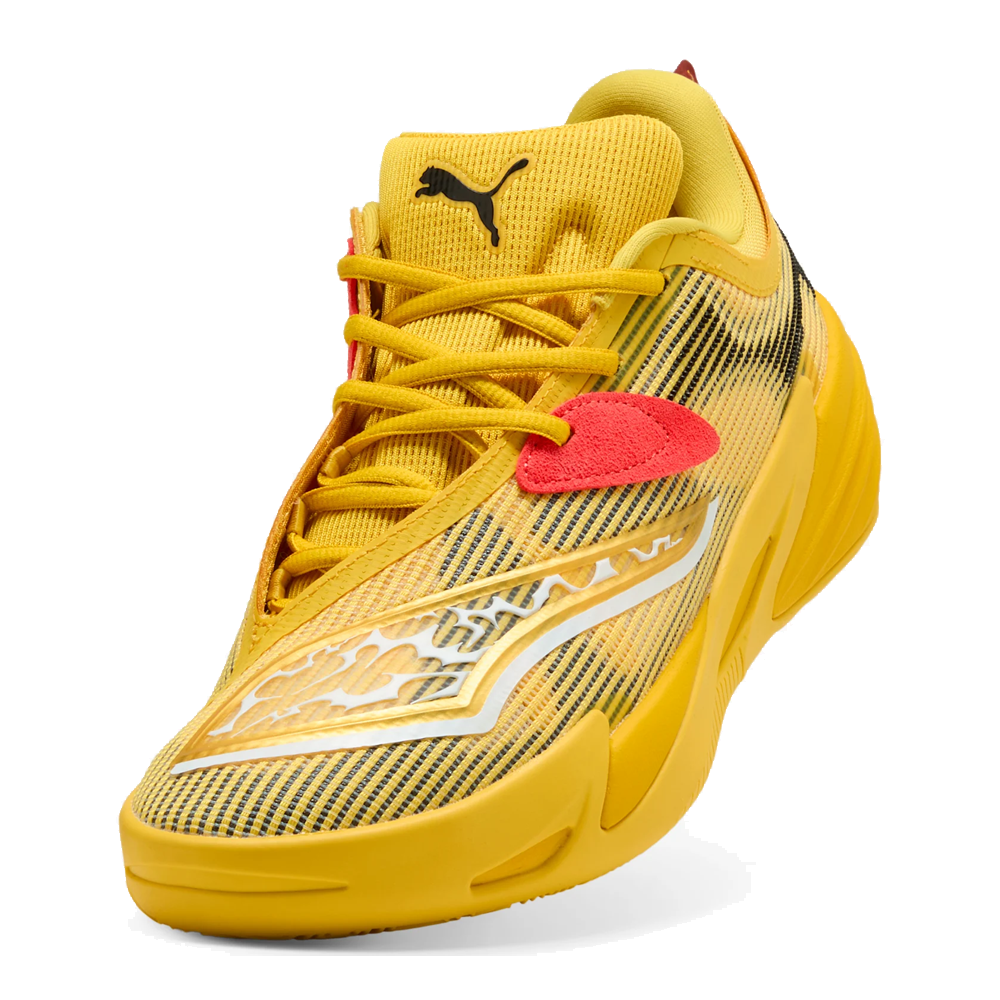 Puma All-Pro Nitro 2 Pokémon Pikachu Basketball Shoes 'Sun Ray Yellow / Red Glamour'