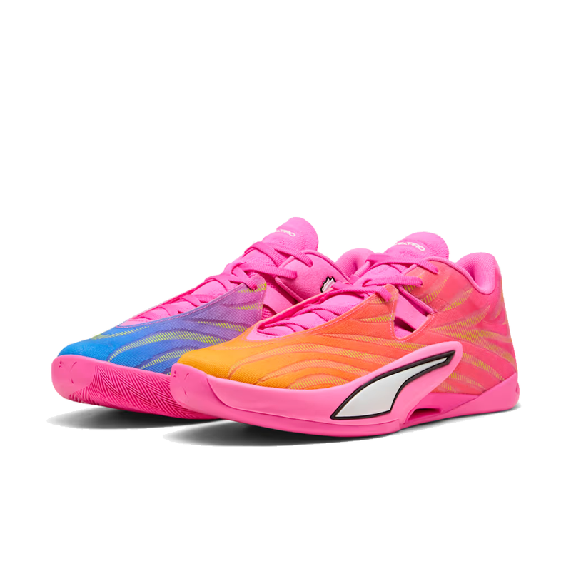 Puma All-Pro NITRO 2 Elite Basketball Shoes 'Poison Pink-Ultra Blue-Lime Squeeze'