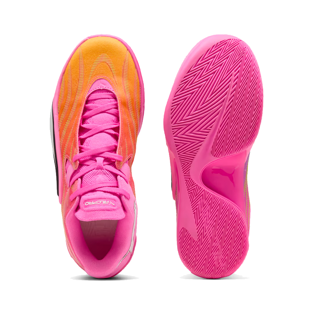 Puma All-Pro NITRO 2 Elite Basketball Shoes 'Poison Pink-Ultra Blue-Lime Squeeze'