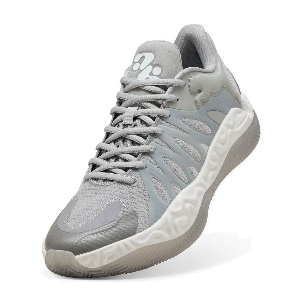 Puma Hali 1 "Smoke" Men's Basketball Shoes 'Grey Echo/Feather Gray'