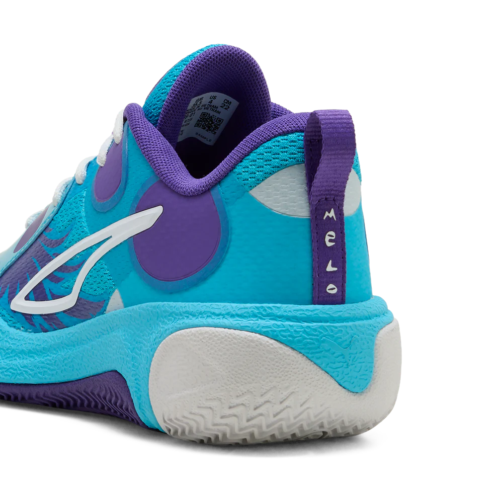 Puma MB World 01 Kids 'Bright Aqua/Team Violet'