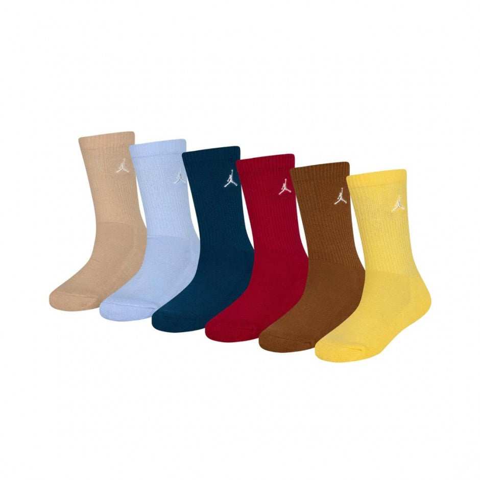 Jordan Everyday Essentials 6 Pack Kids Socks 'Multicolor'