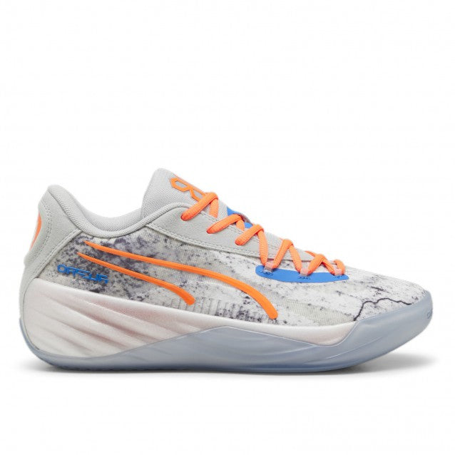 Puma All-Pro NITRO RJ Barrett 'Cool Light Gray/Ultra Orange' Basketball Shoes
