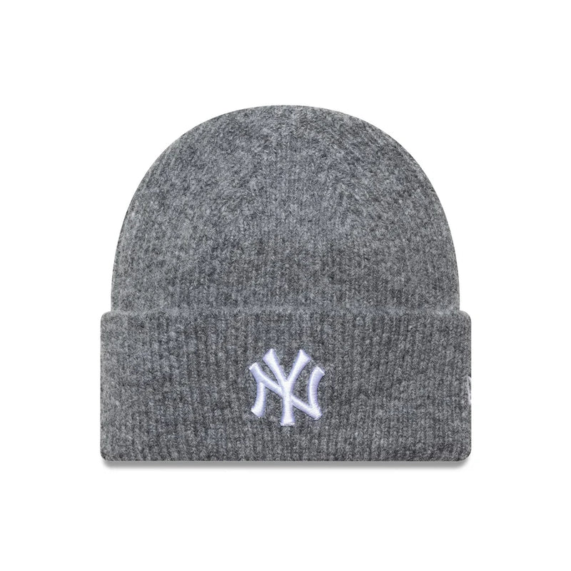New Era New York Yankees Wide Cuff Women's Beanie 'Grey'