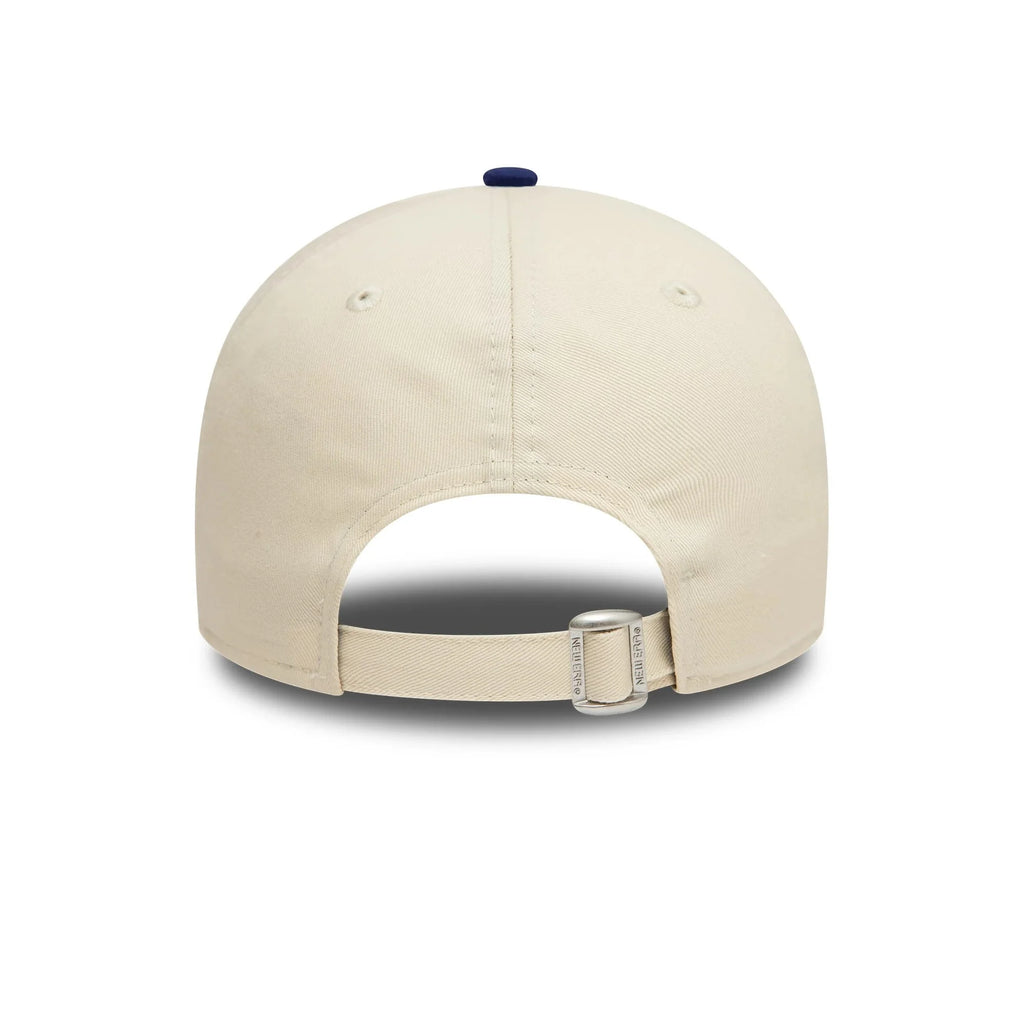New Era 9FORTY Adjustable LA Dodgers Colour Block Cream Cap 'White/Blue'