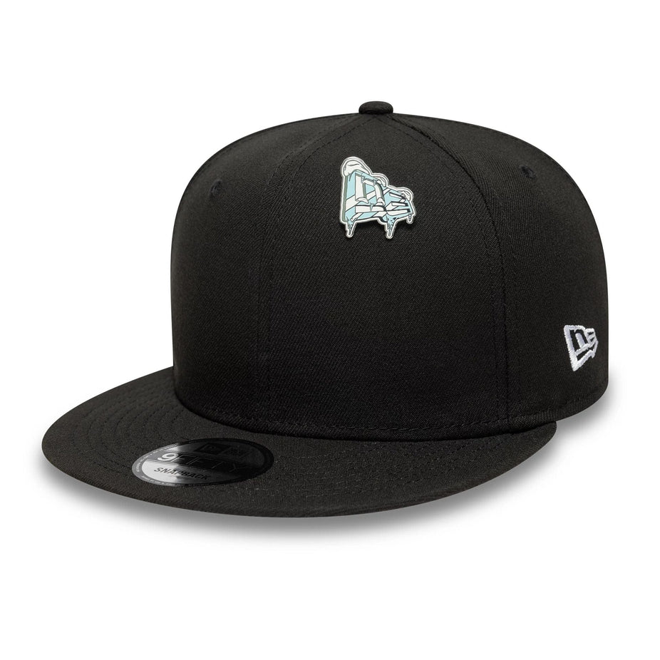 New Era Iced Flag Blue Pin Badge 'Silver'