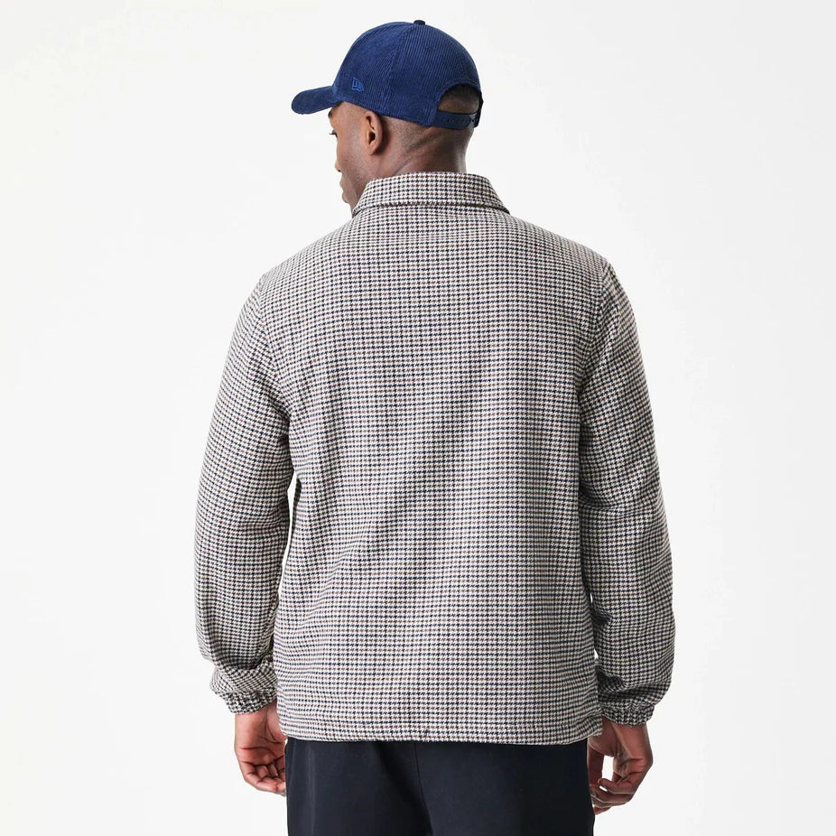 New Era New York Yankees MLB Check Jacket 'Brown'