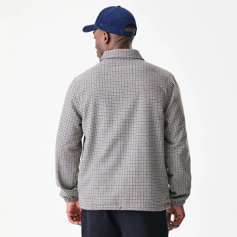 New Era New York Yankees MLB Check Jacket 'Brown'