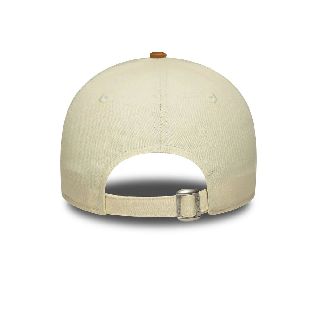 New Era New York Yankees Womens MLB 9FORTY Adjustable Cap 'Faux Suede/Cream'