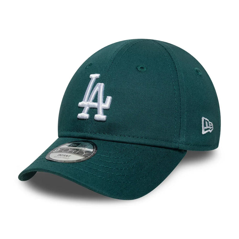 New Era LA Dodgers Infant MLB League Essential 9FORTY Adjustable Cap 'Dark Green'