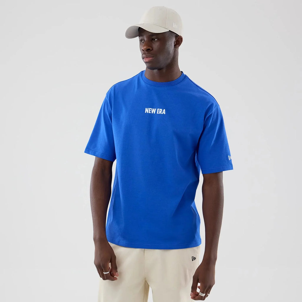 New Era Cap Graphic Oversized T-shirt 'Blue'