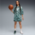Puma Hoops x Harry Potter Jersey 'Green Terrain AOP'