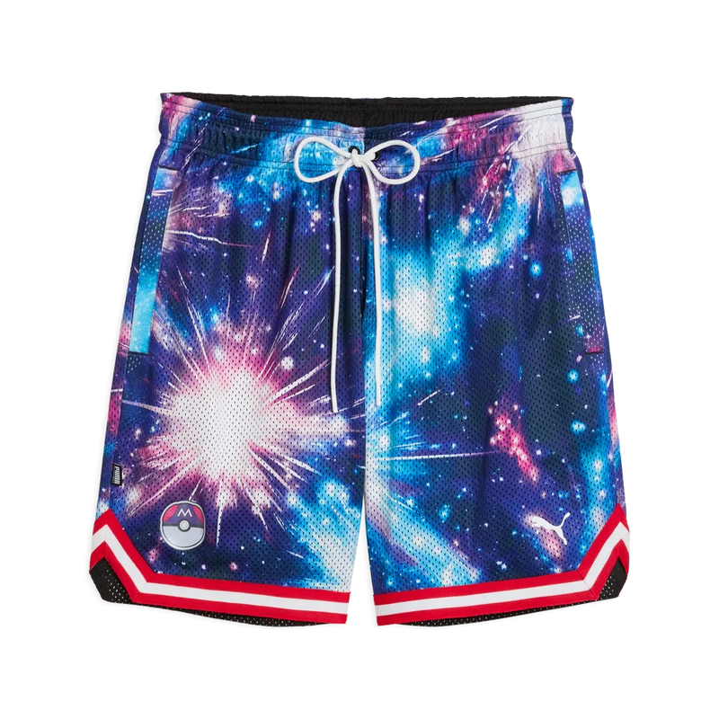 Puma Hoops x POKÉMON Mewtwo Relaxed Basketball Shorts Men 'Black/AOP'