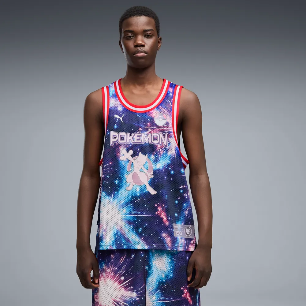 Puma Hoops x POKÉMON Mewtwo Jersey Men 'Black/AOP'