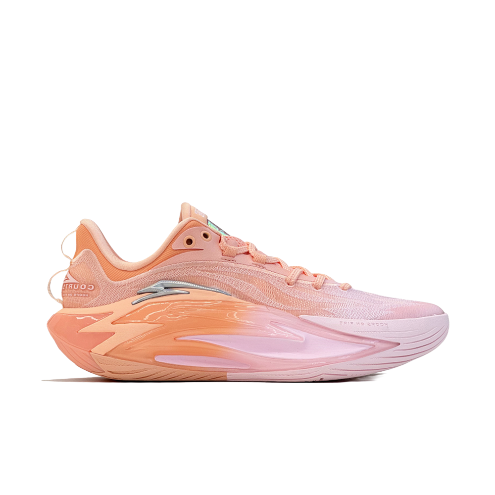 Anta Shock Wave 7 Basketball Shoes 'Pink/Orange'