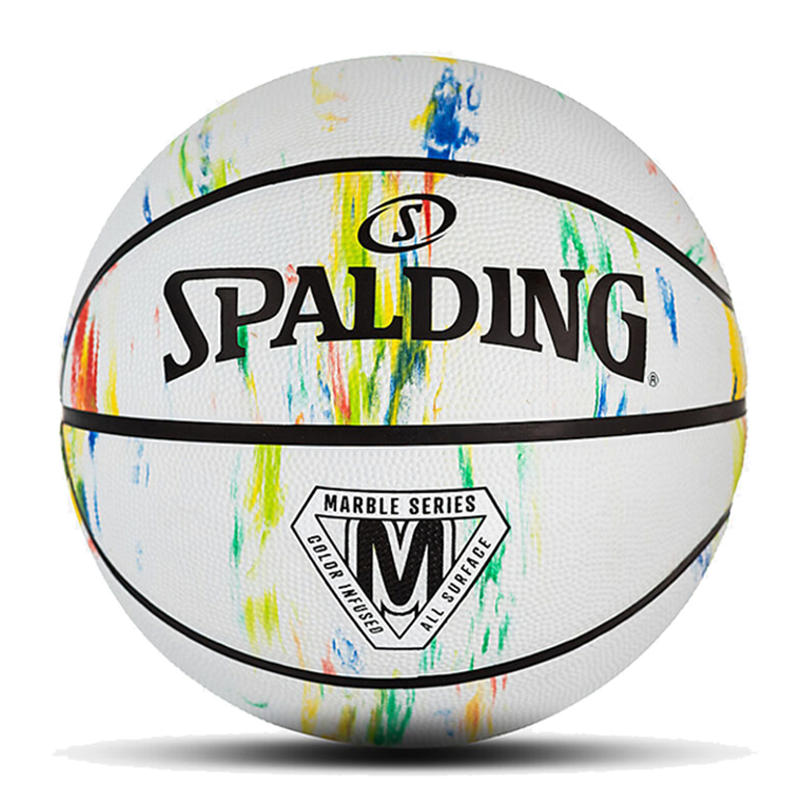 Spalding Marble Series Basketball 'Rainbow Marble' Size 7 Basketball