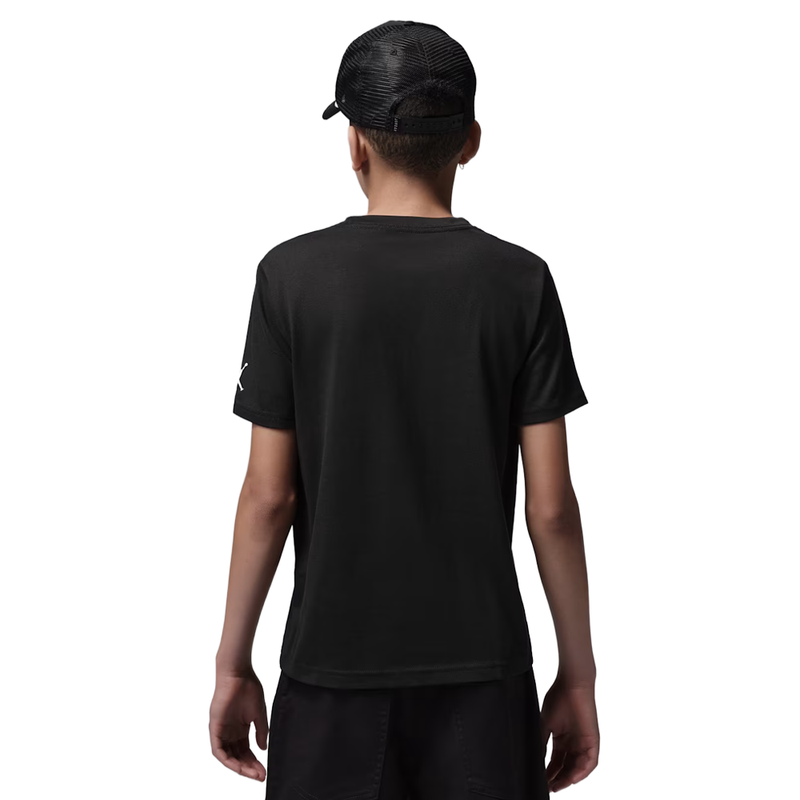 Jordan Kids Air Jordan Plane Window Short Sleeve Tee 'Black'