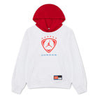 Jordan Big Kids Football Club Hoodie 'White/University Red'