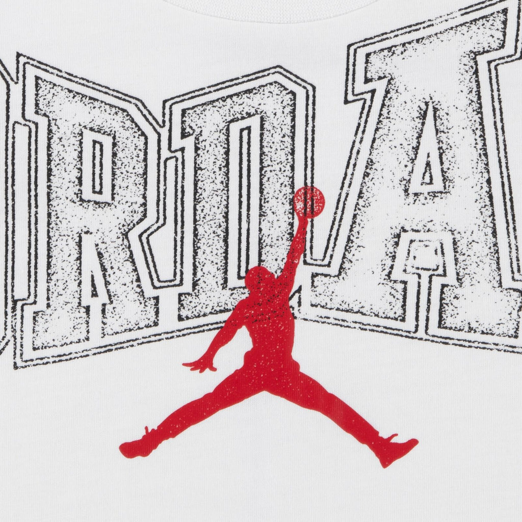 Jordan Big Kids Tapout Tee 'White'