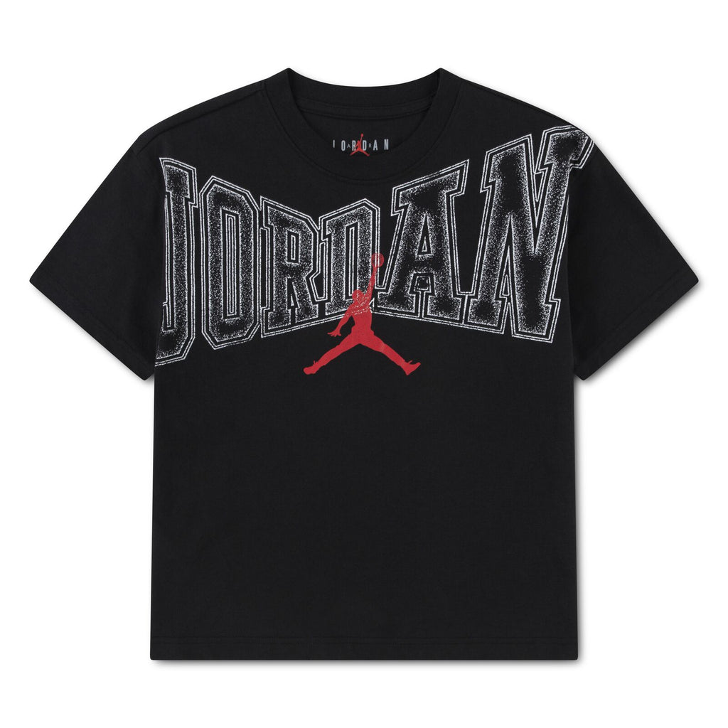 Jordan Big Kids Tapout Tee 'Black'