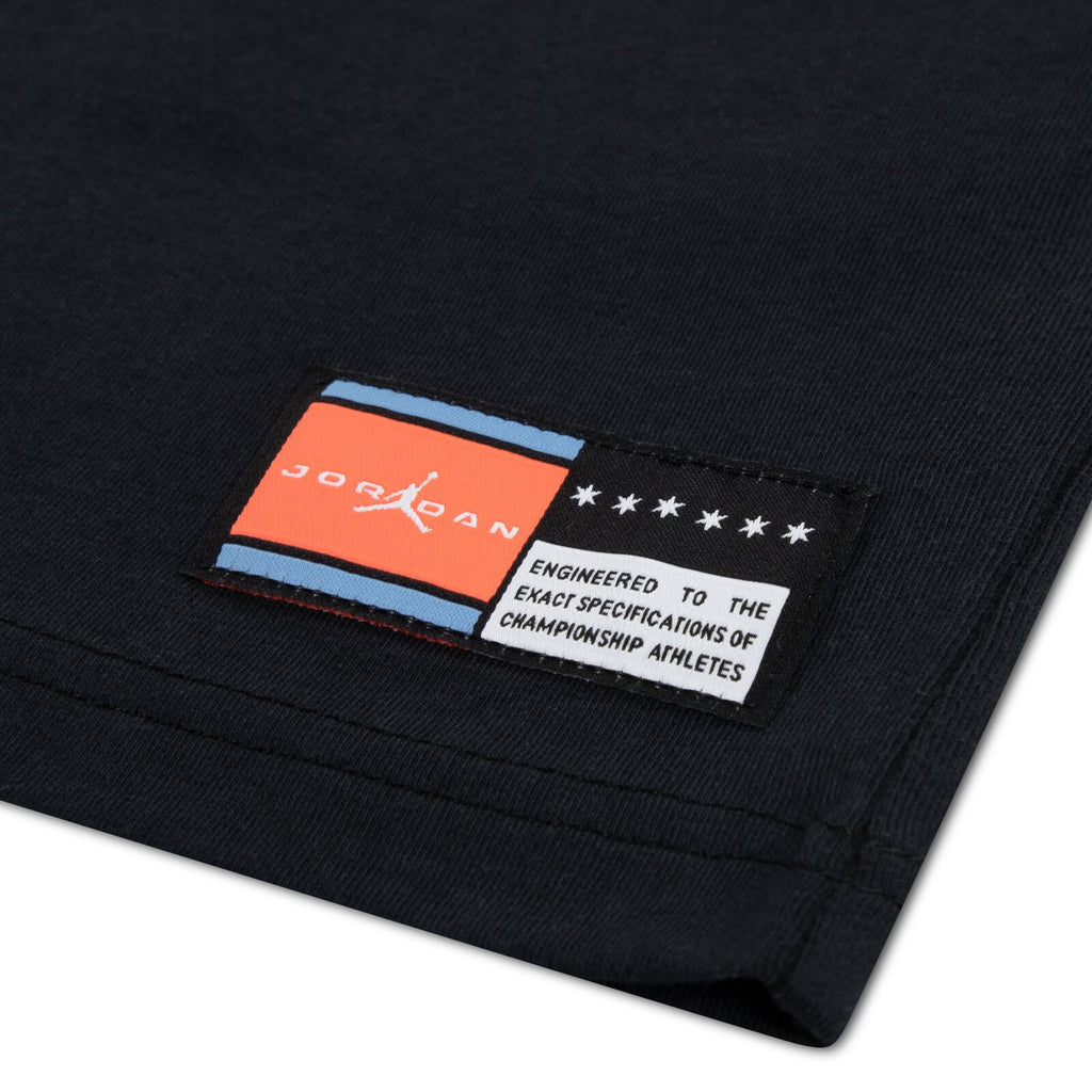 Jordan Big Kids Graphic Tee 'Black'