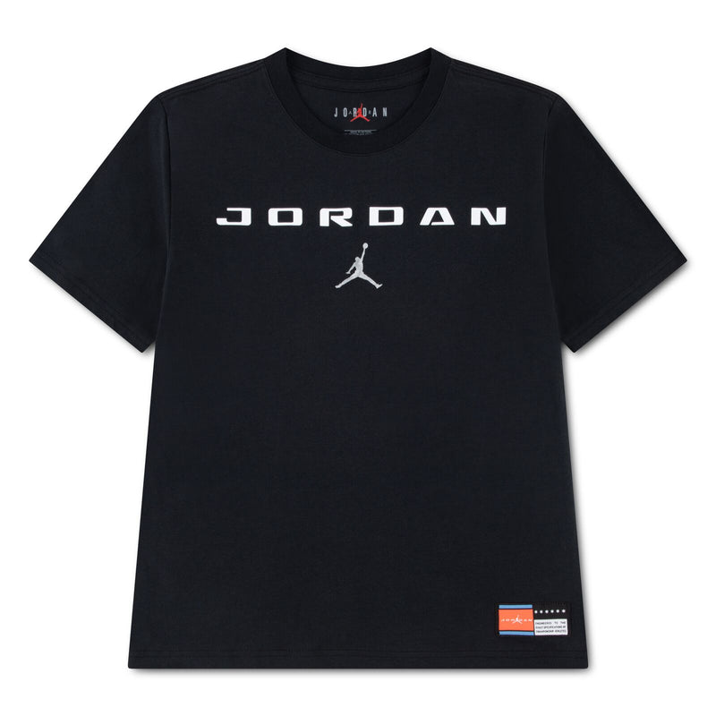 Jordan Big Kids Graphic Tee 'Black'