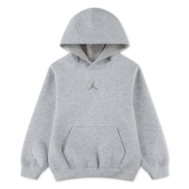 Jordan Sport Big Kids Therma Fit Hoodie 'Heather Grey'