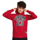 Jordan 23 HBR Fleece Kids Hoody 'Red'