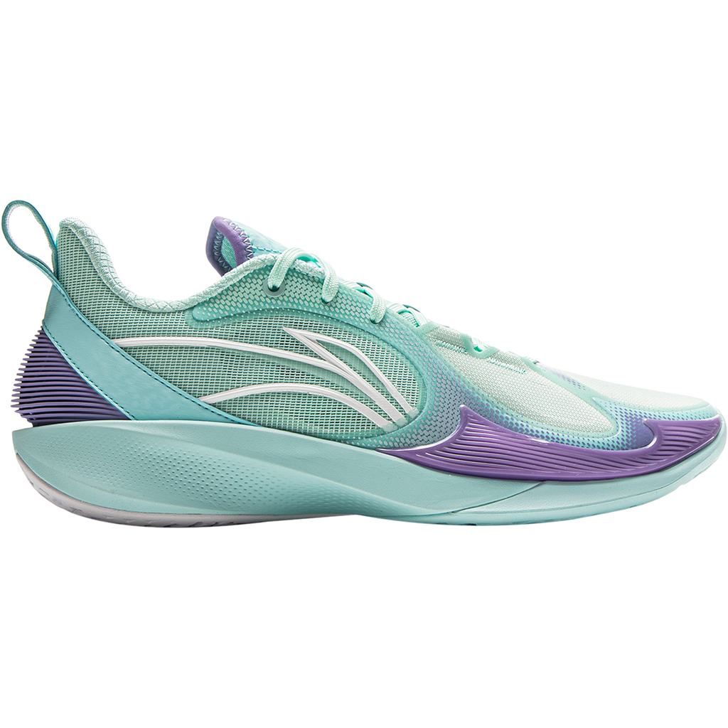 Li-Ning Shining II Basketbal Shoes 'Green/Purple'