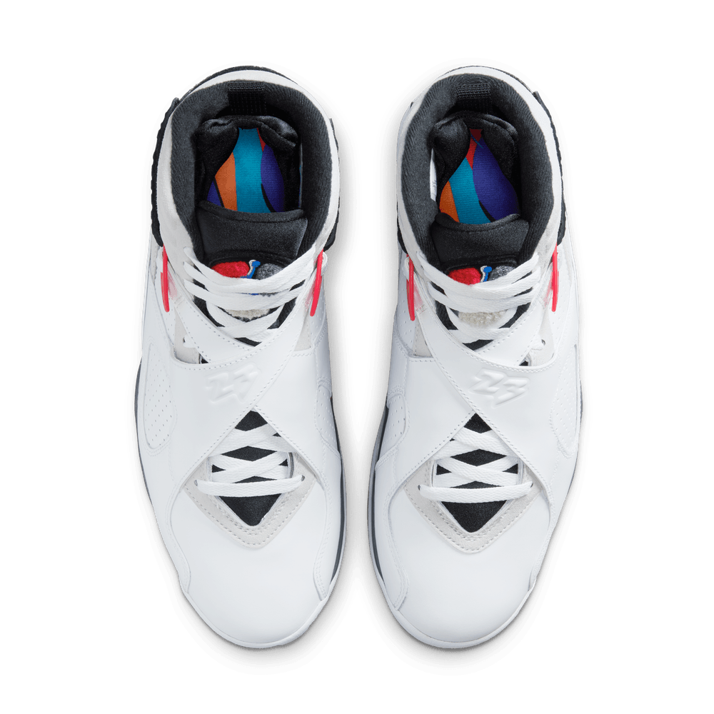 Air Jordan 8 Retro Men's Shoes 'White/Black/Red'