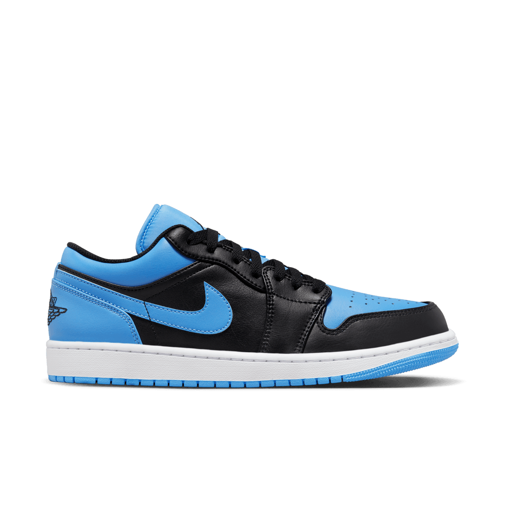 Air Jordan 1 Low Men's Shoes 'Black/Blue/White' – Bouncewear