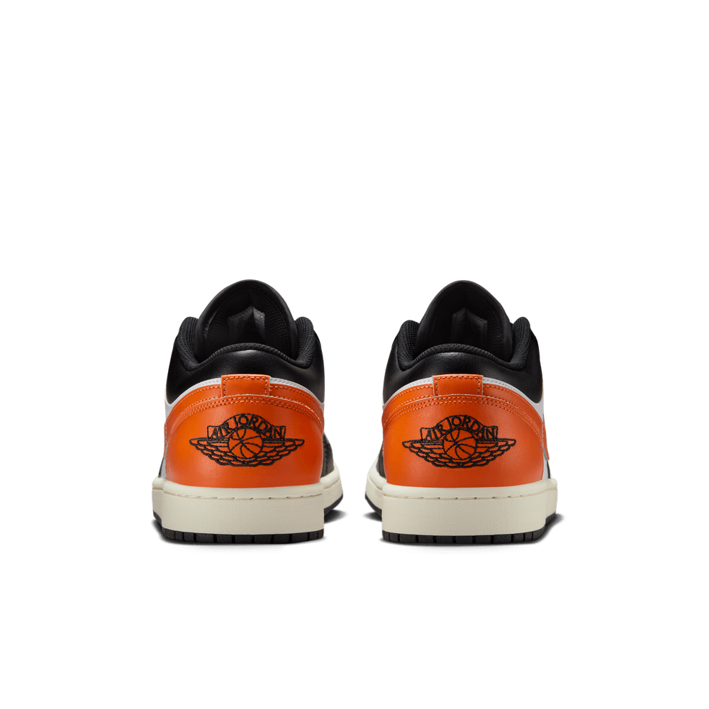 Air Jordan 1 Low Men's Shoes 'Black/Starfish/White/Sail'