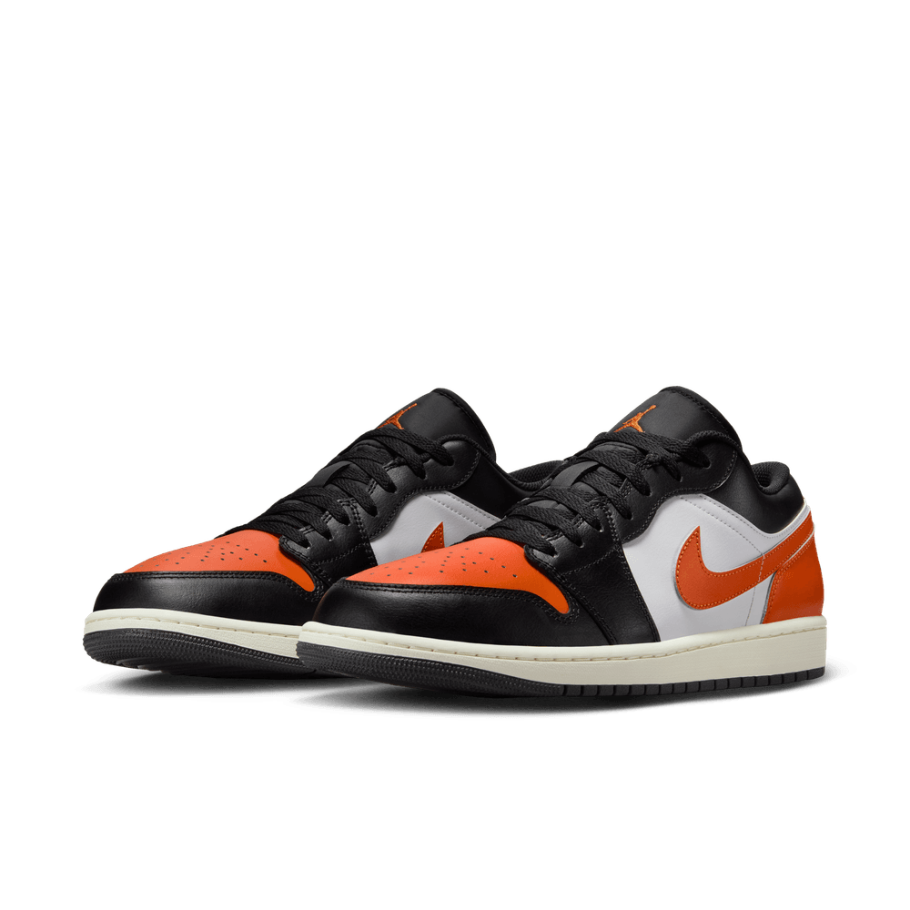 Air Jordan 1 Low Men's Shoes 'Black/Starfish/White/Sail'