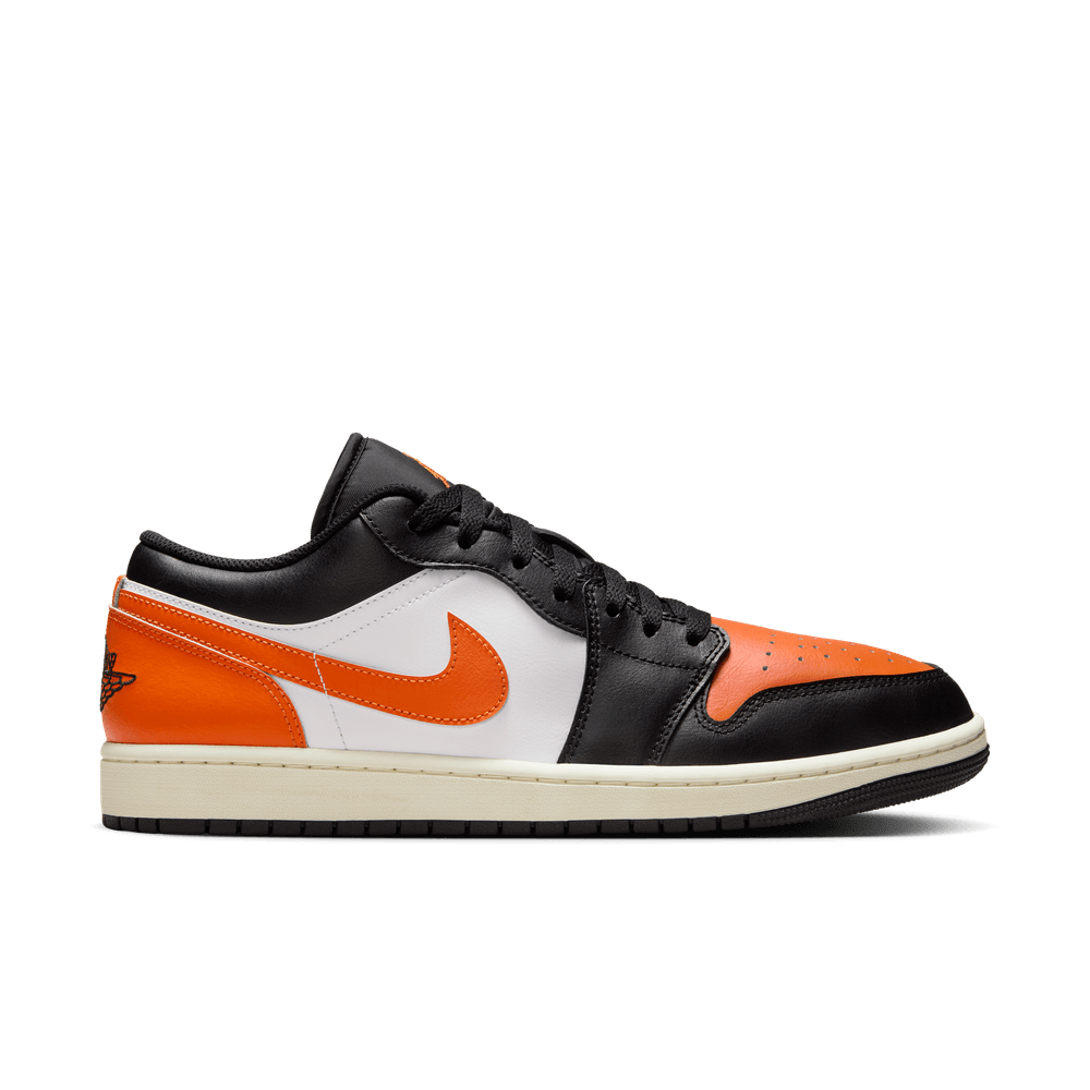 Air Jordan 1 Low Men's Shoes 'Black/Starfish/White/Sail'