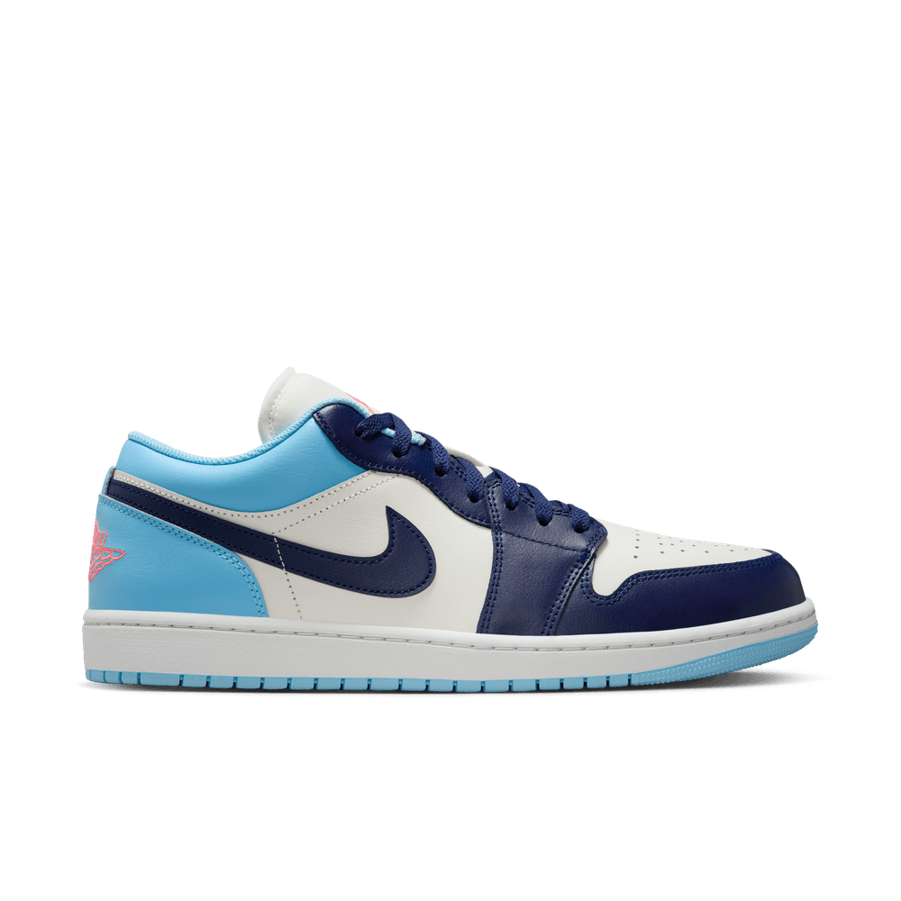 Air Jordan 1 Low Men's Shoes 'Sail/Blue Void/Hot Lava'